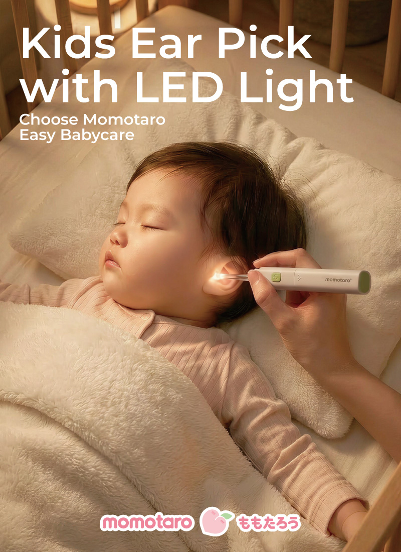 Palillo de oído para niños con luz LED: una solución suave y cómoda para el cuidado de los oídos