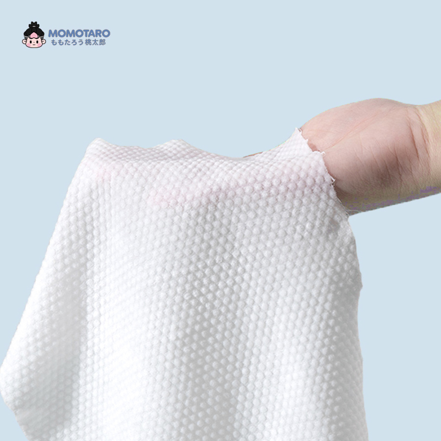 Toalla suave disponible del bebé de la fábrica del proveedor de la venta al por mayor de la toalla del algodón del bebé de Momotaro