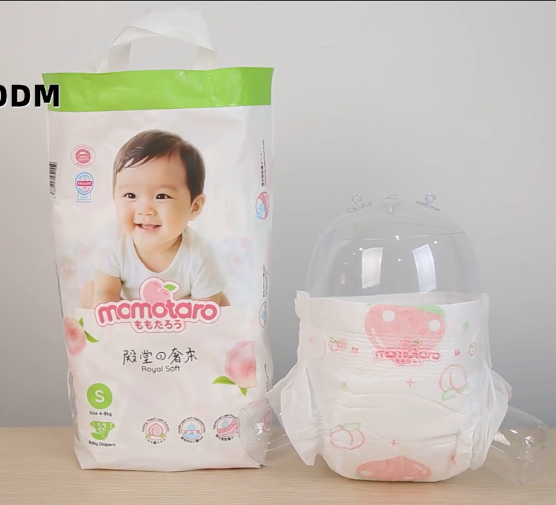 Descubre los nuevos y mejorados pañales de bebé Momotaro
