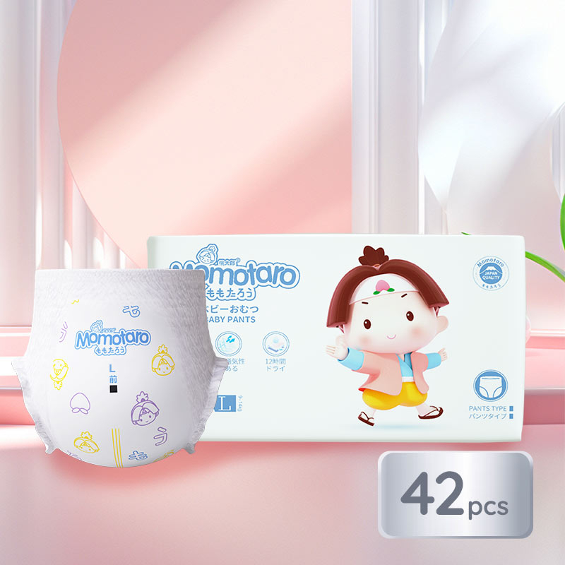 Pañales desechables para bebés Momotaro disponibles en todos los tamaños