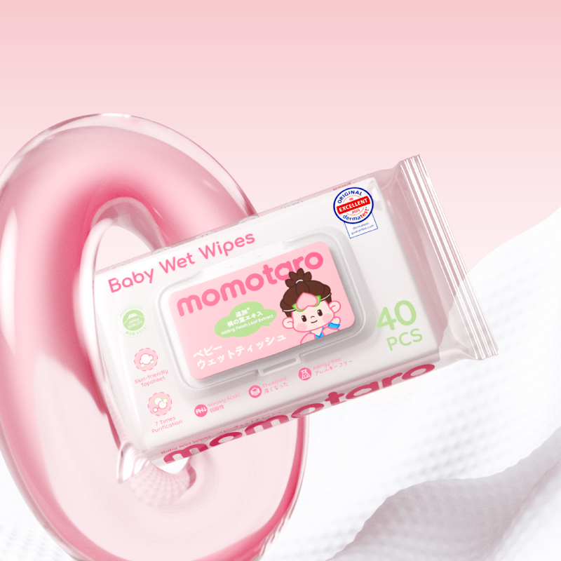 MOMOTARO Gentle ultra ultra suave toallitas para bebés fábrica de toallitas húmedas directas