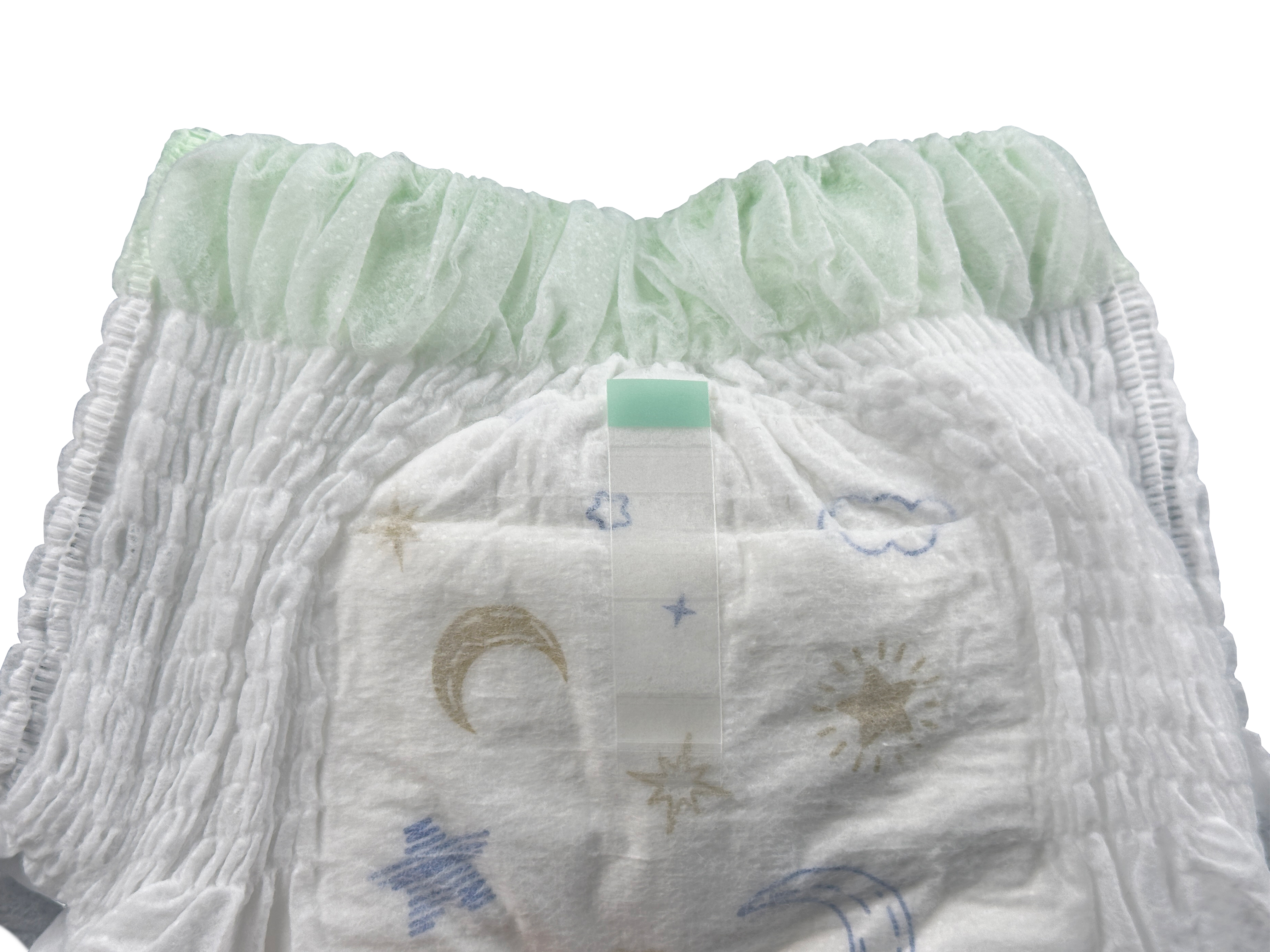  Pantalones disponibles ultra suaves de los pañales de la muestra libre de la alta absorción de la noche de Mmomotaro