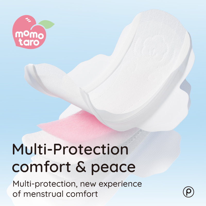 Almohadilla sanitaria desechable desechable y sin aliento para mujeres para mujeres