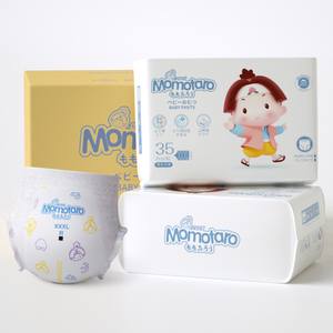 Pañales para bebés Momotaro directos al por mayor: ultrasuaves y transpirables para la comodidad del recién nacido